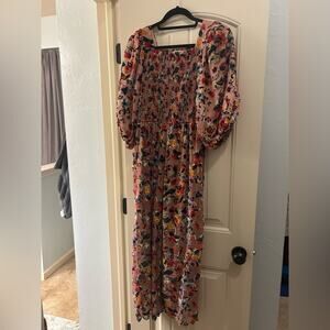 Jessakae Floral Long Sleeve Jumpsuit